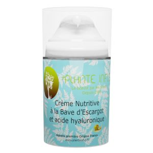 Crème acide hyaluronique + bave d'escargot PLANTE INFUS COSMETIQUES